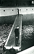 Schwimmende Brücke